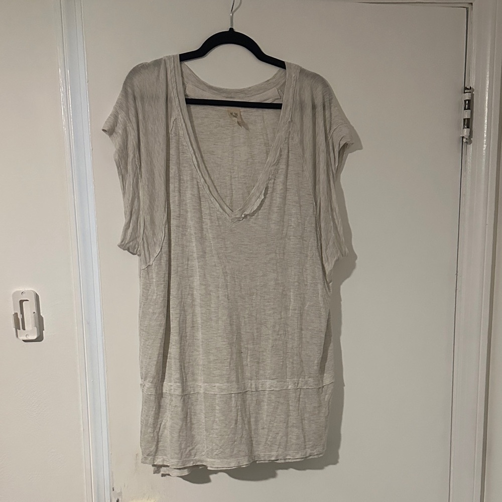 We The Free Heather Gray Short Sleeve Tee